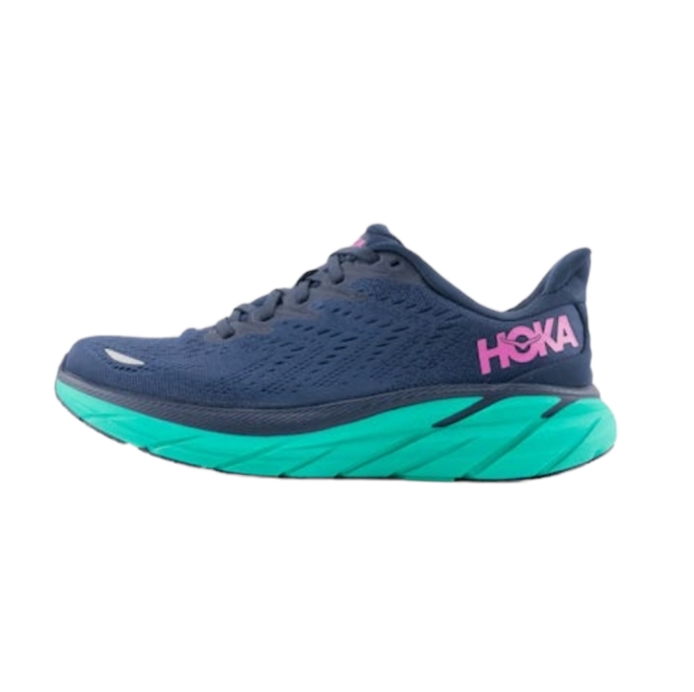 Hoka One One Blue and Teal Athletic Shoes